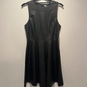 Susana Monaco Faux Leather Dress Never Worn